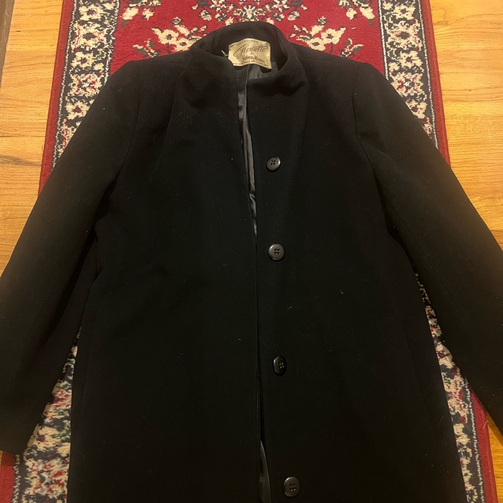 Fleurette for Neiman Marcus 100 percent cashmere overcoat